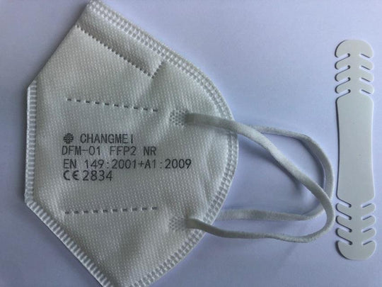 FFP2 Folded NR Disposable Face Masks - 25 units