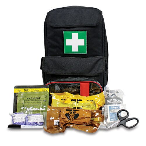 TraumaFix FREC (First Response Emergency Care) 3 Kit - Tactical Rucksack - Black