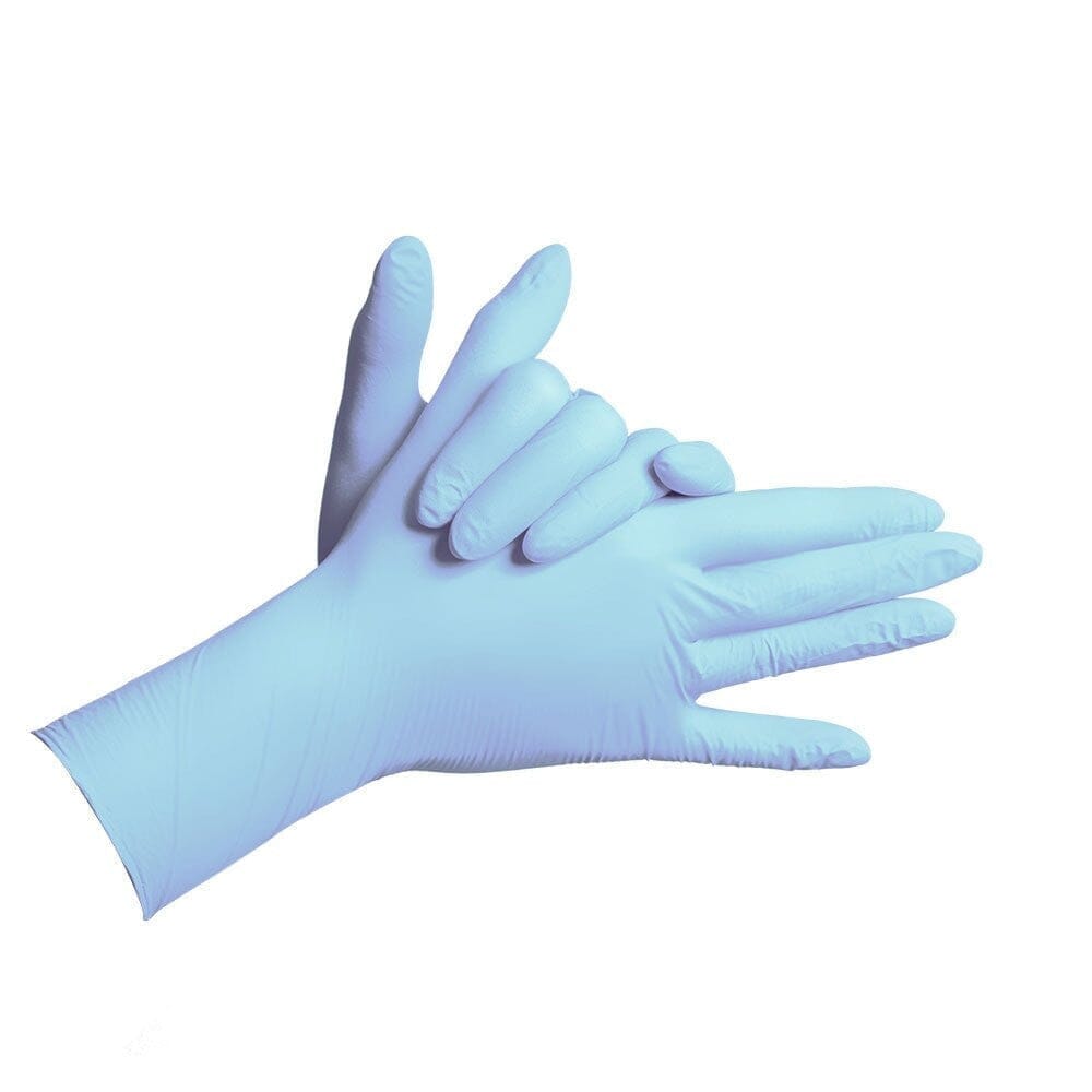 Medibase Powder Free Blue Nitrile Gloves - Medium