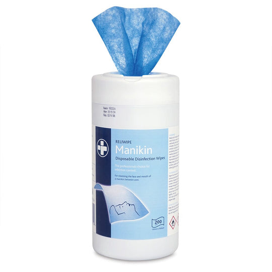 Reliwipe Manikin Disposable Disinfectant Wipes