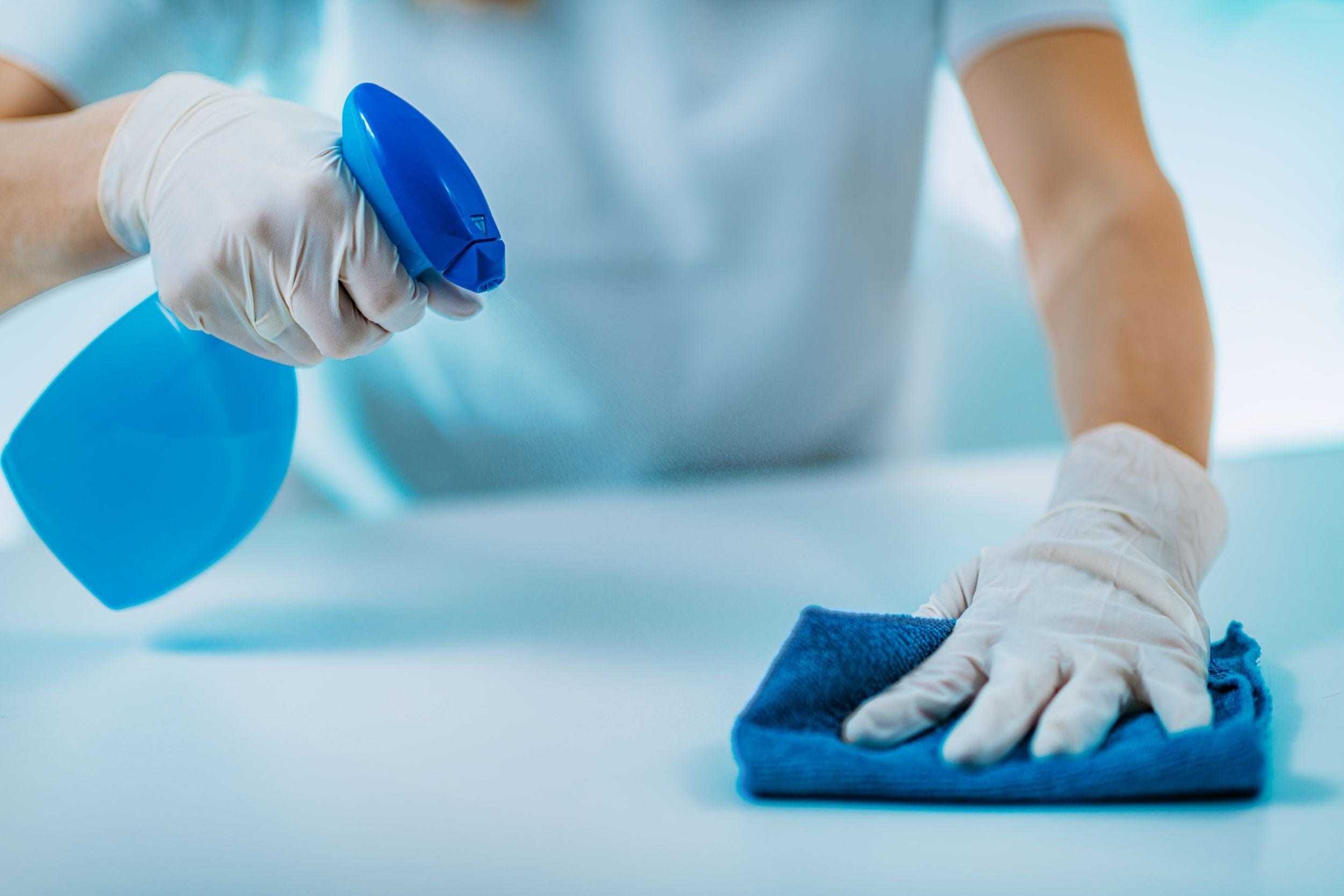 Surface Cleanning Surface Disinfection and Cleaning – First Medical Training