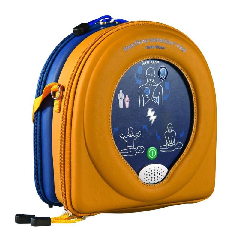 Heartsine Samaritan PAD 360P Fully Automatic Defibrillator Indoor Package in Case | First Medical Training 360P_PAD_EU_case