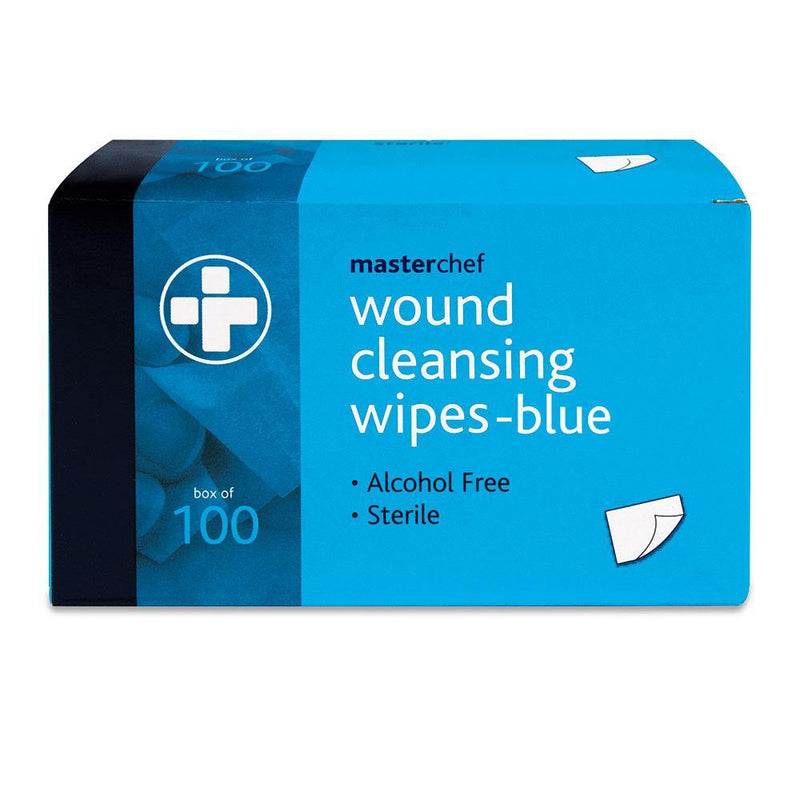 Reliwipe Wound Cleansing Wipes - Blue