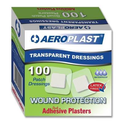 Aeroplast small patch transparent plasters
