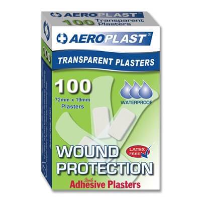 Aeroplast standard strip transparent plasters