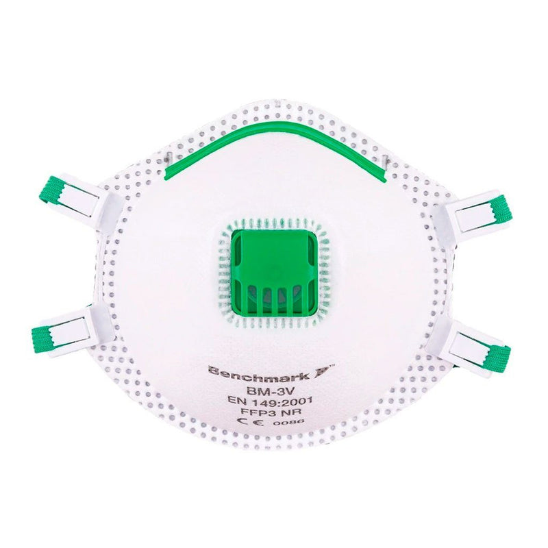 FFP3 NR Cup Shaped Disposable Valved Respirator - 10 units