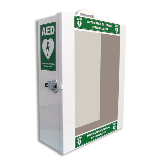 HS-WC-001-AEDWhiteSteelCabinet