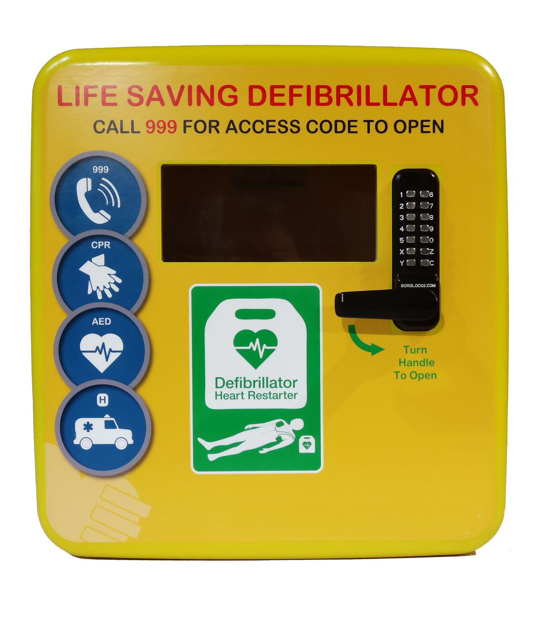 Heartsine Samaritan PAD 360P Fully Automatic Defibrillator with Gateway Outdoor Package