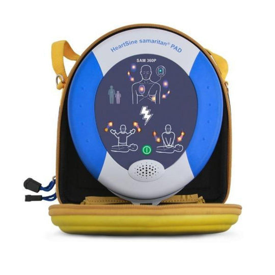 Heartsine Samaritan PAD 360P Fully Automatic Defibrillator In Case | First Medical Training