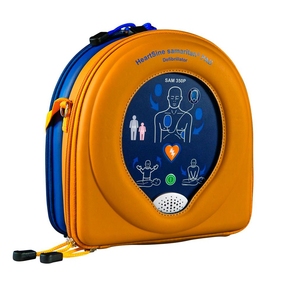 Heartsine Samaritan PAD 350P Semi Automatic Defibrillator In Case | First Medical Training
