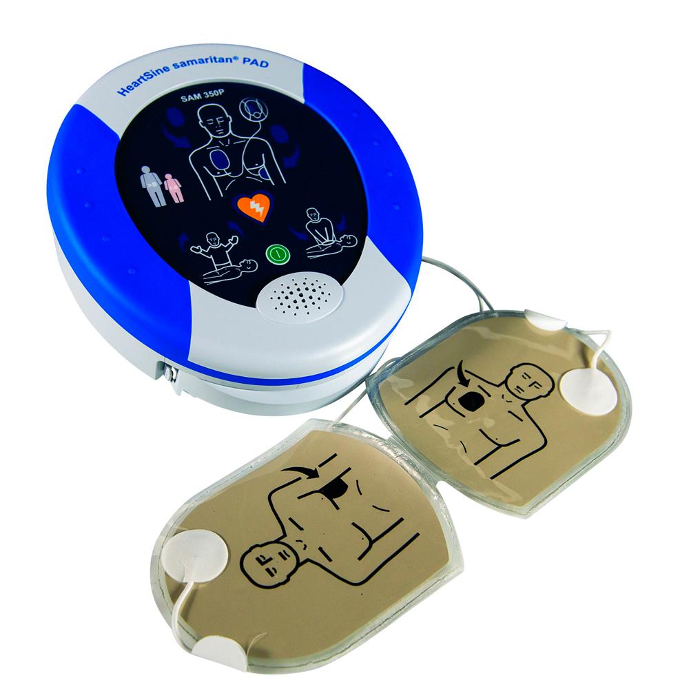 Heartsine Samaritan PAD 350P-Semi Automatic Defibrillator With Pads | First Medical Training